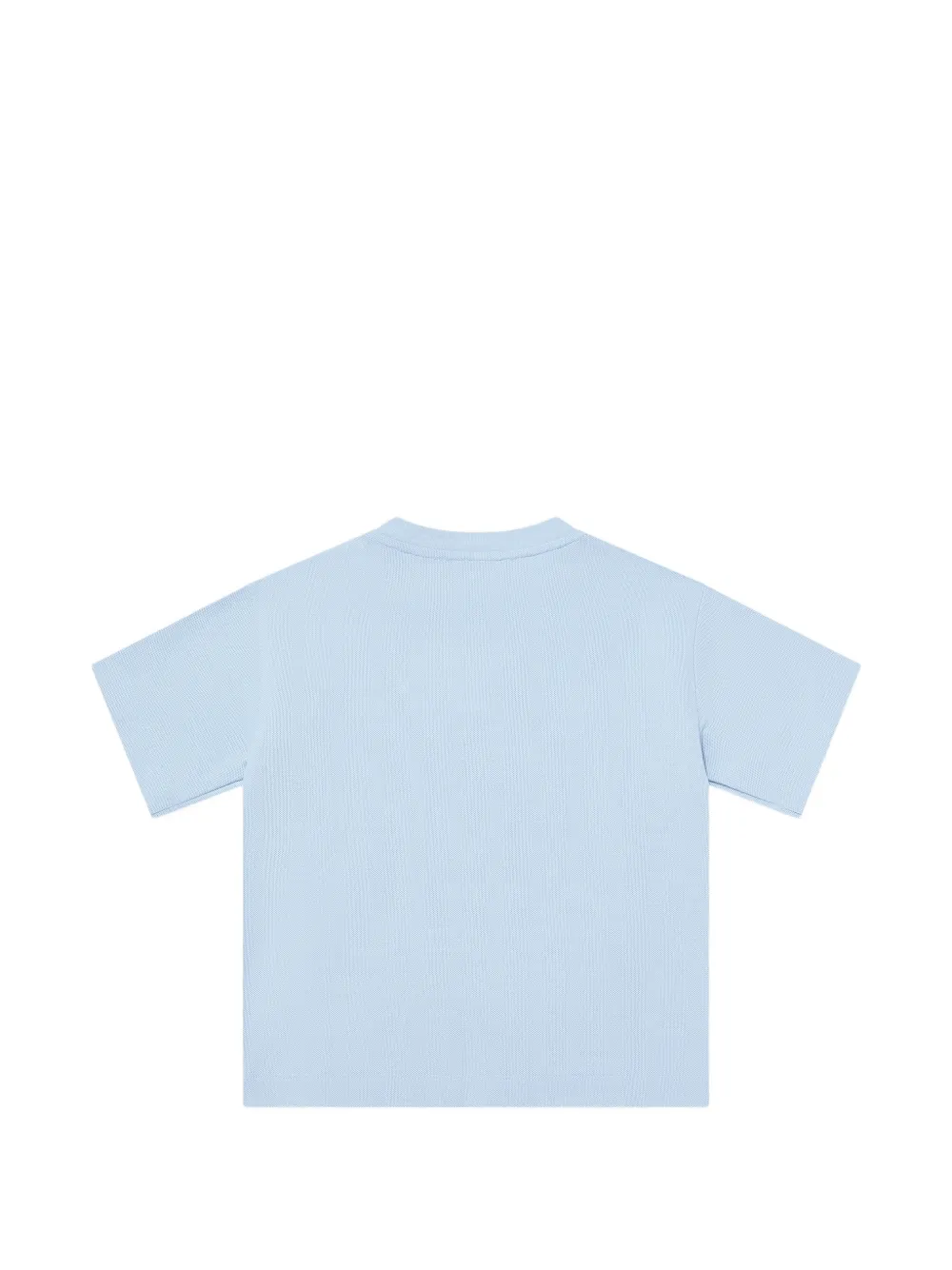 Emporio Armani Kids T-shirt met ronde hals Blauw