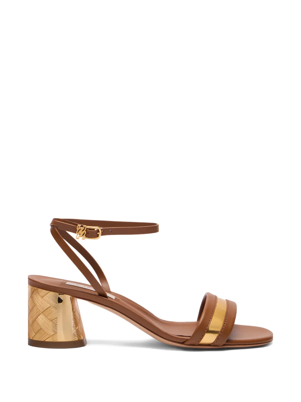 Casadei buckle-strap heeled sandals – Brown