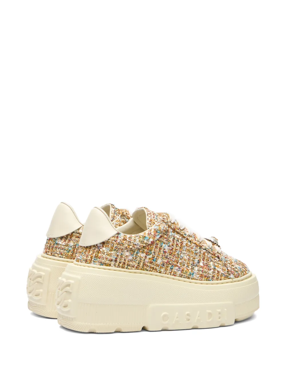 Casadei Nexus bouclé sneakers Beige