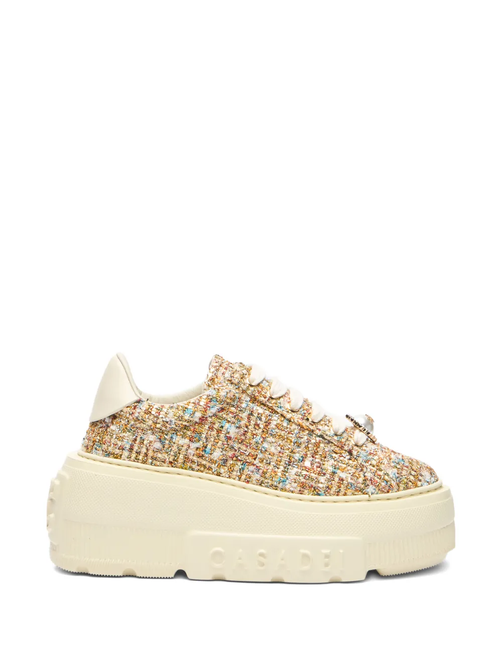 Casadei Nexus bouclé sneakers Beige