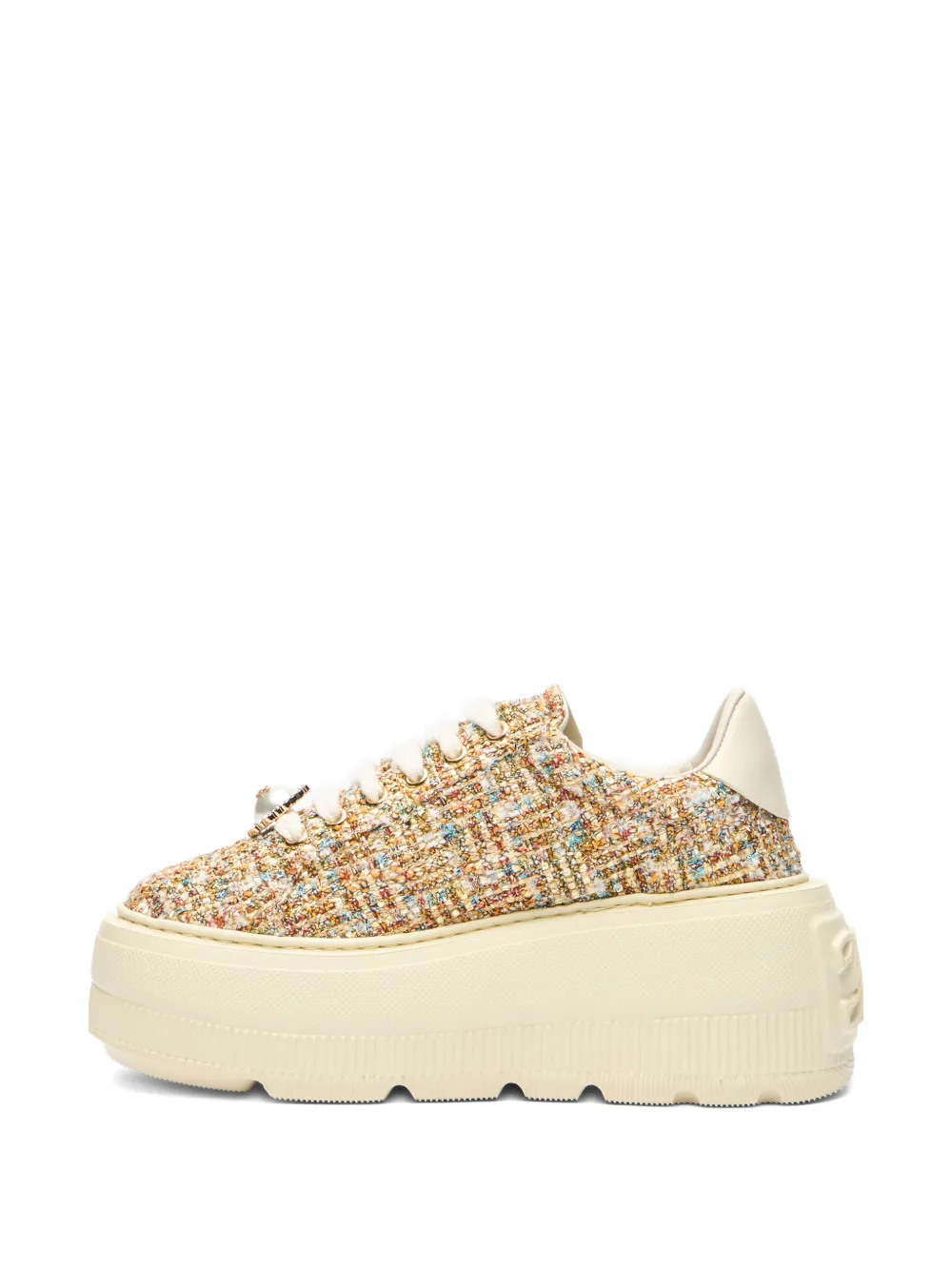 Casadei Nexus bouclé sneakers Beige