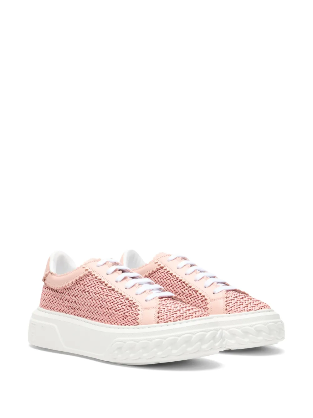 Casadei Sneakers met plateauzool Roze