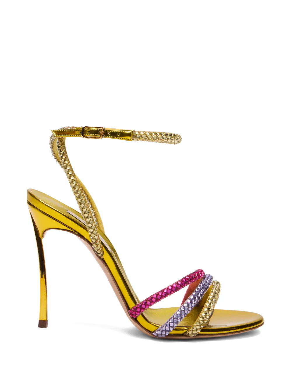 Casadei Blade Andromeda sandals - Oro