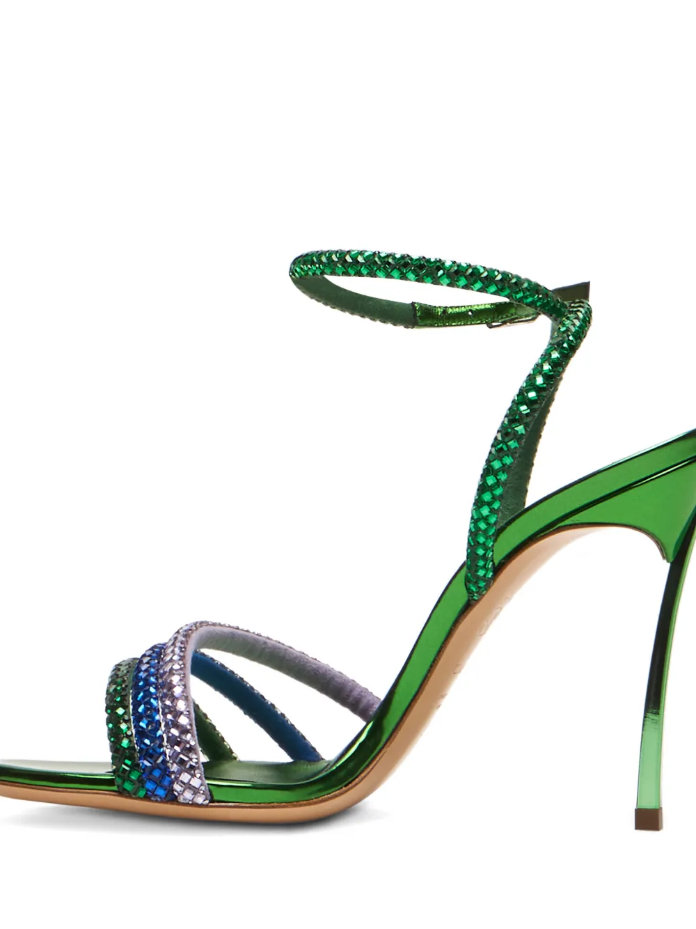 Casadei Blade Andromeda sandals Groen