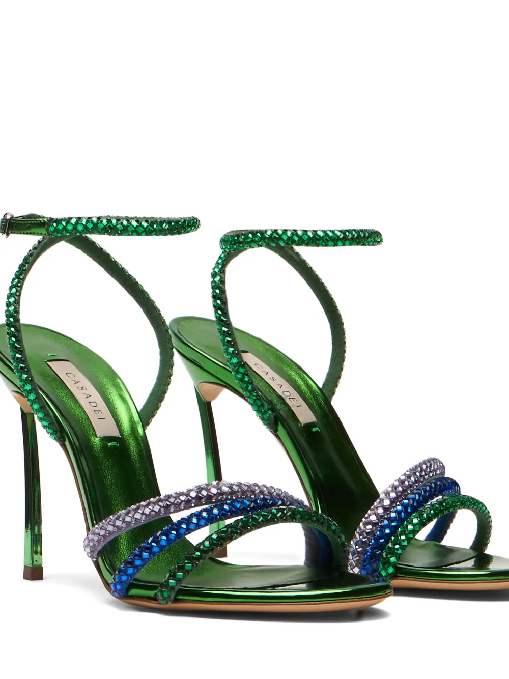 Casadei Blade Andromeda sandals Groen