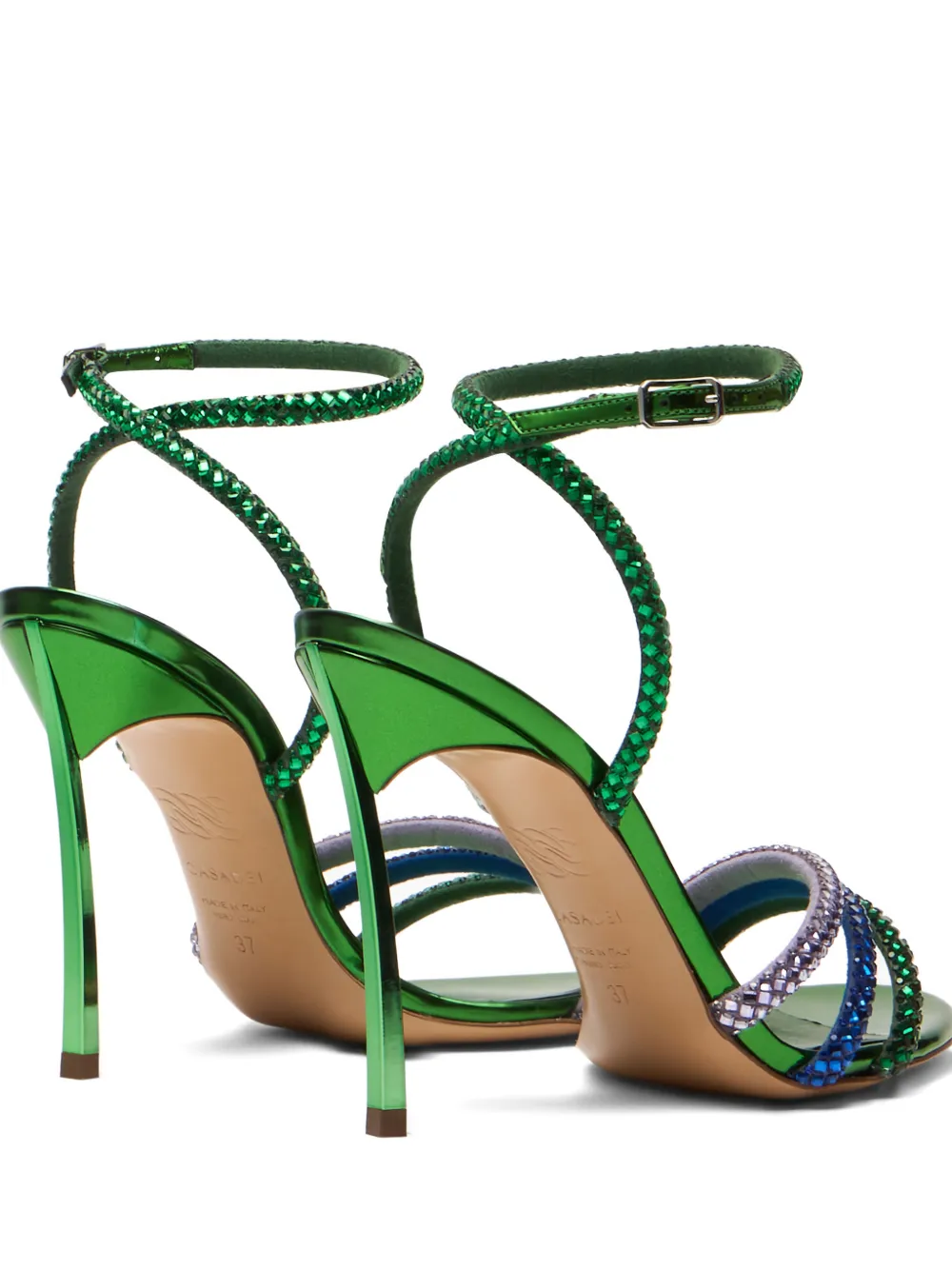 Casadei Blade Andromeda sandals Groen