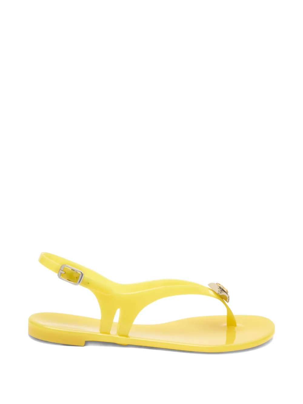 Casadei Jelly slingback sandals Geel