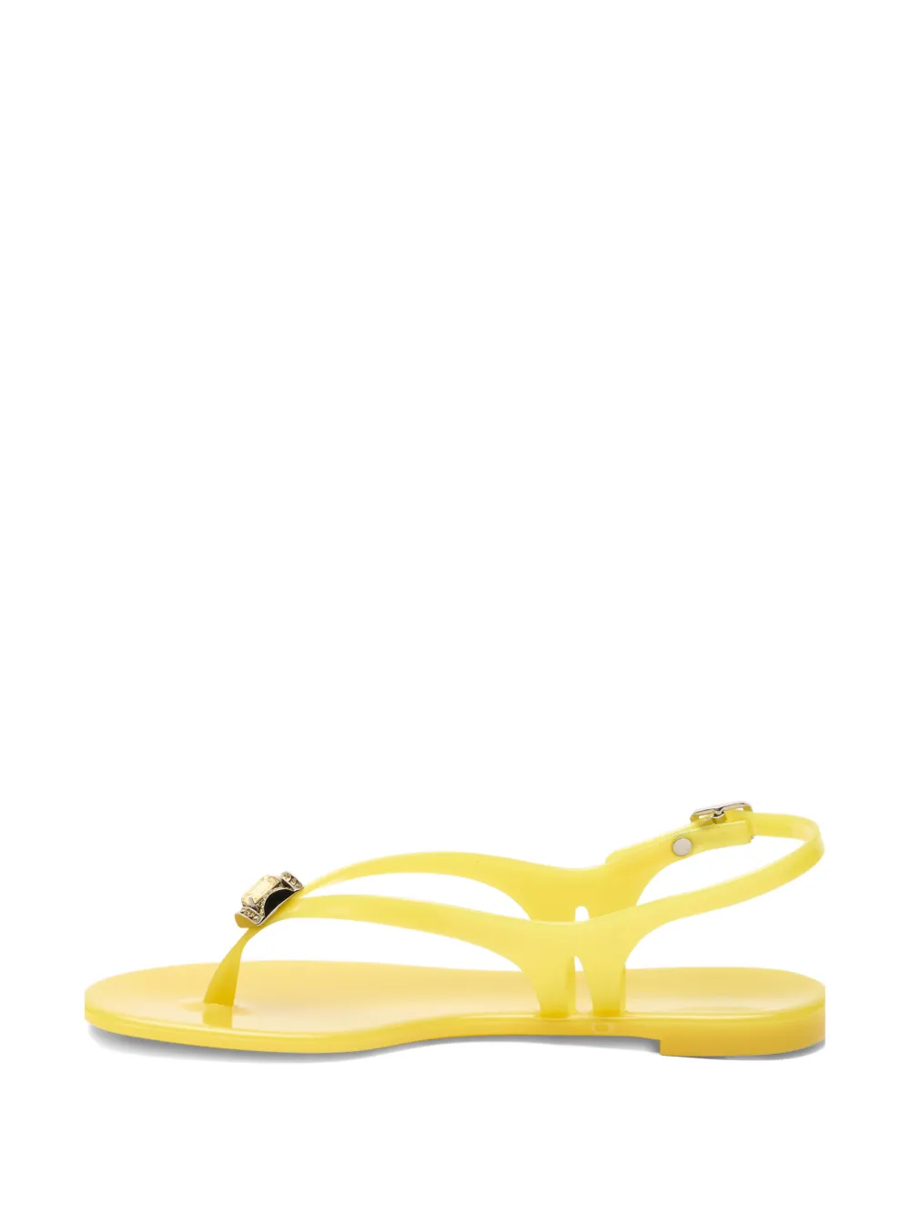 Casadei Jelly slingback sandals Geel