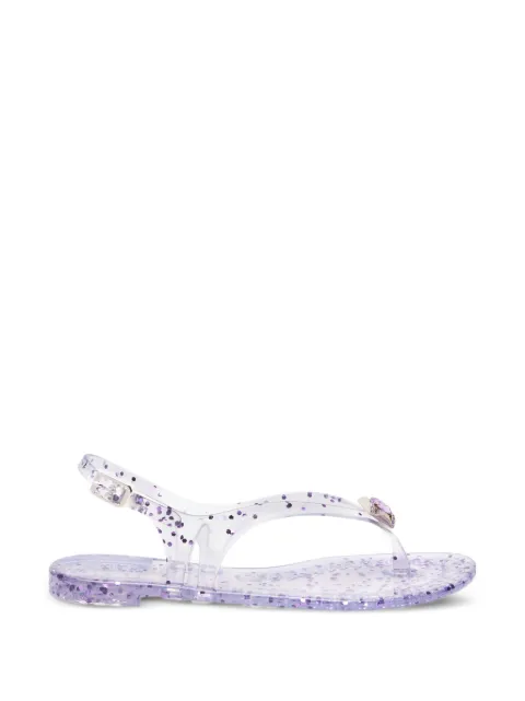 Casadei Jelly glittered sandals