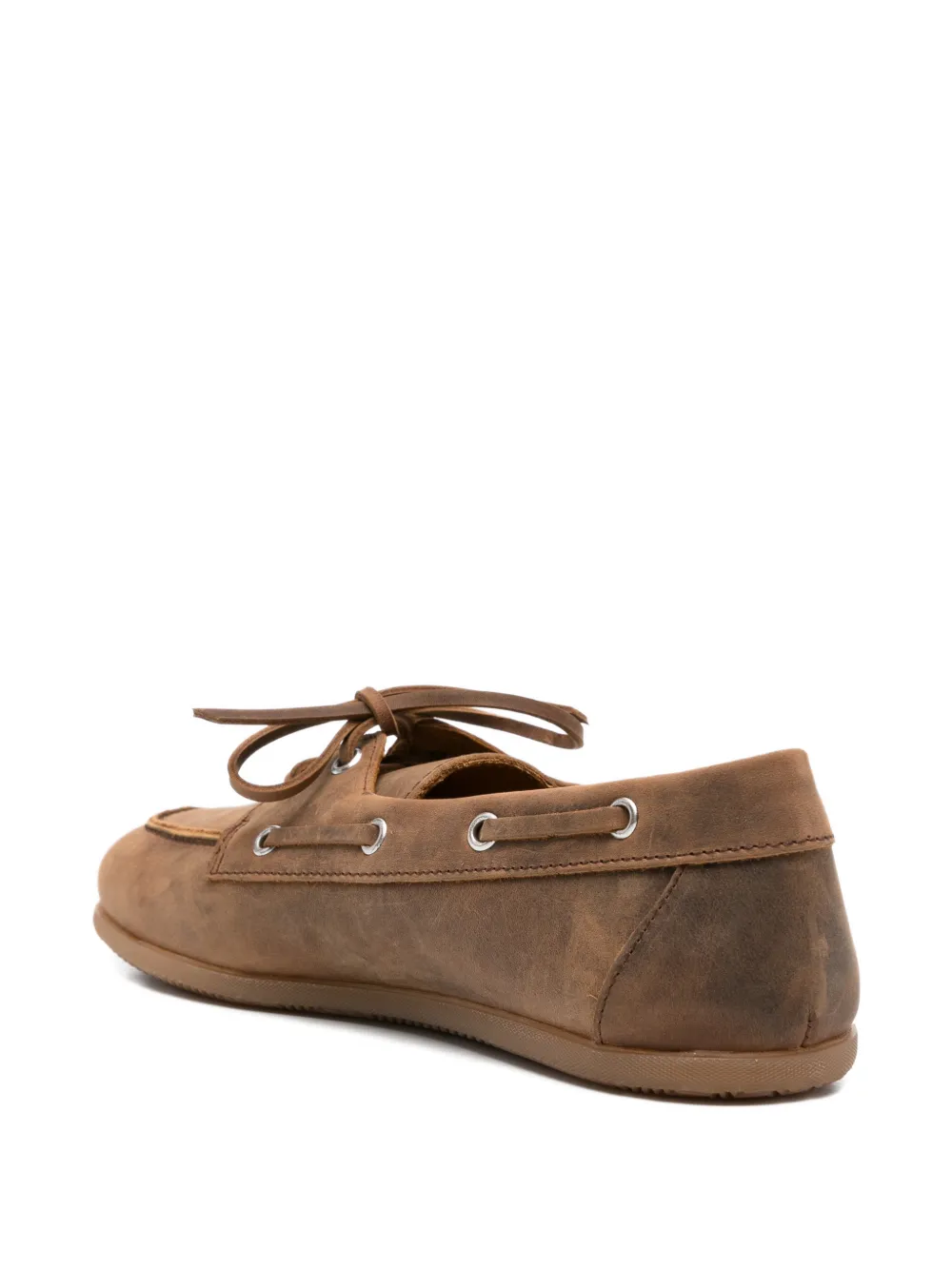 P.A.R.O.S.H. Loafers met veters Bruin