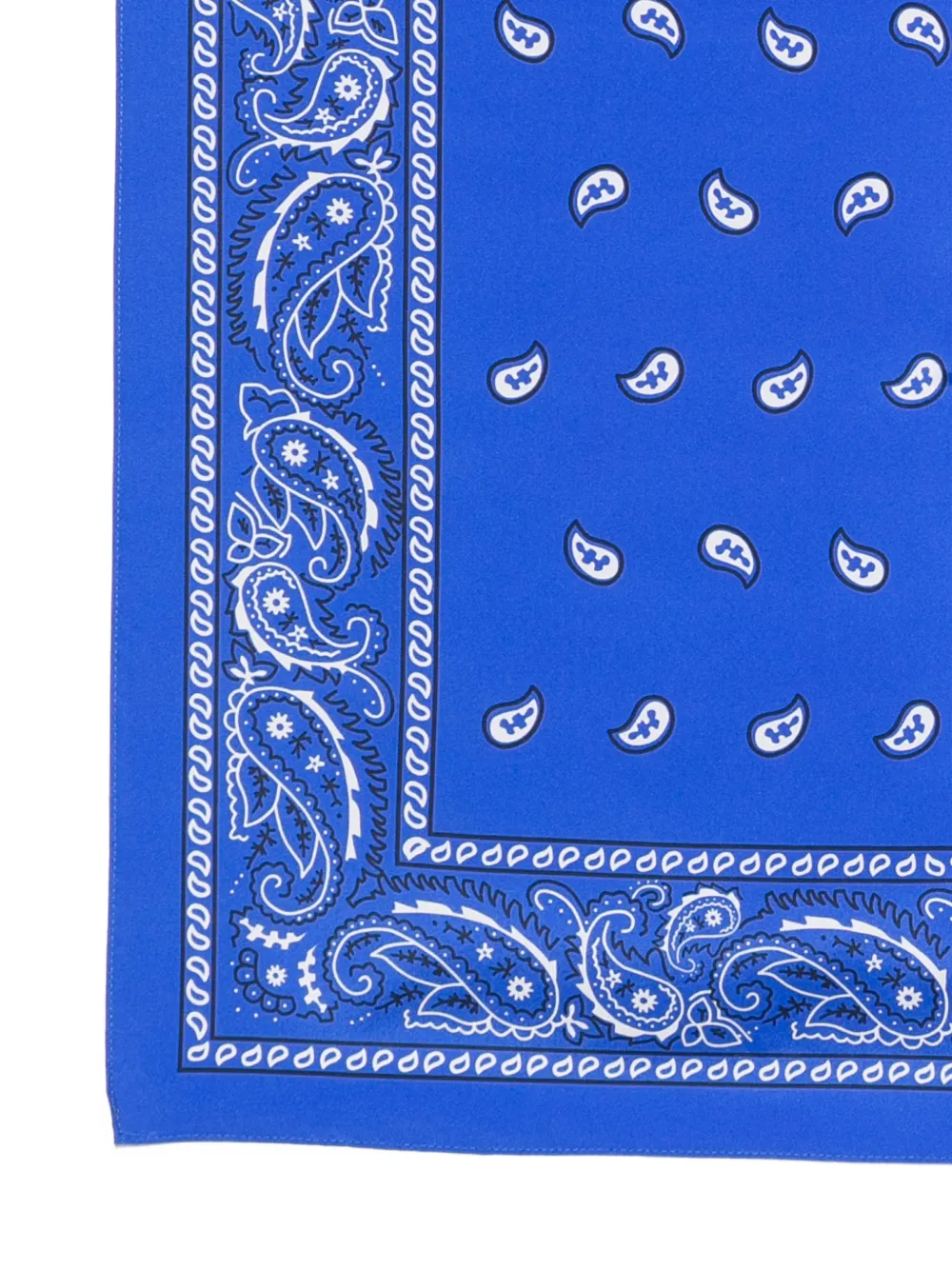 P.A.R.O.S.H. Foulard met paisley-print Blauw