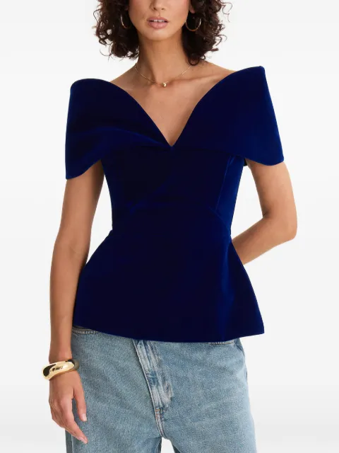 MOOS STUDIO Royal V-neck blouse
