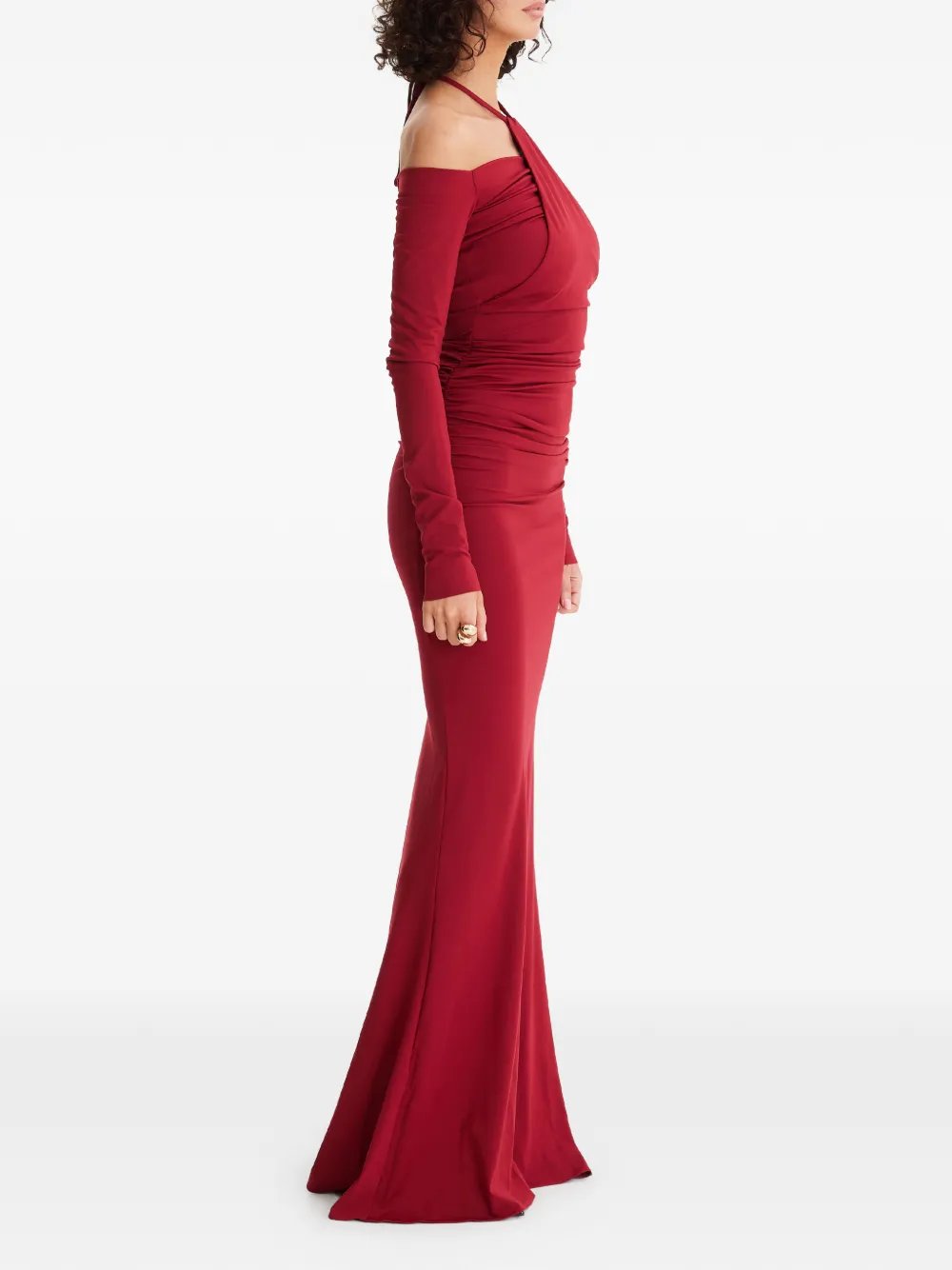MOOS STUDIO 히트라인 오프 숄더 맥시 드레스 | 이브닝 드레스 | Image 2