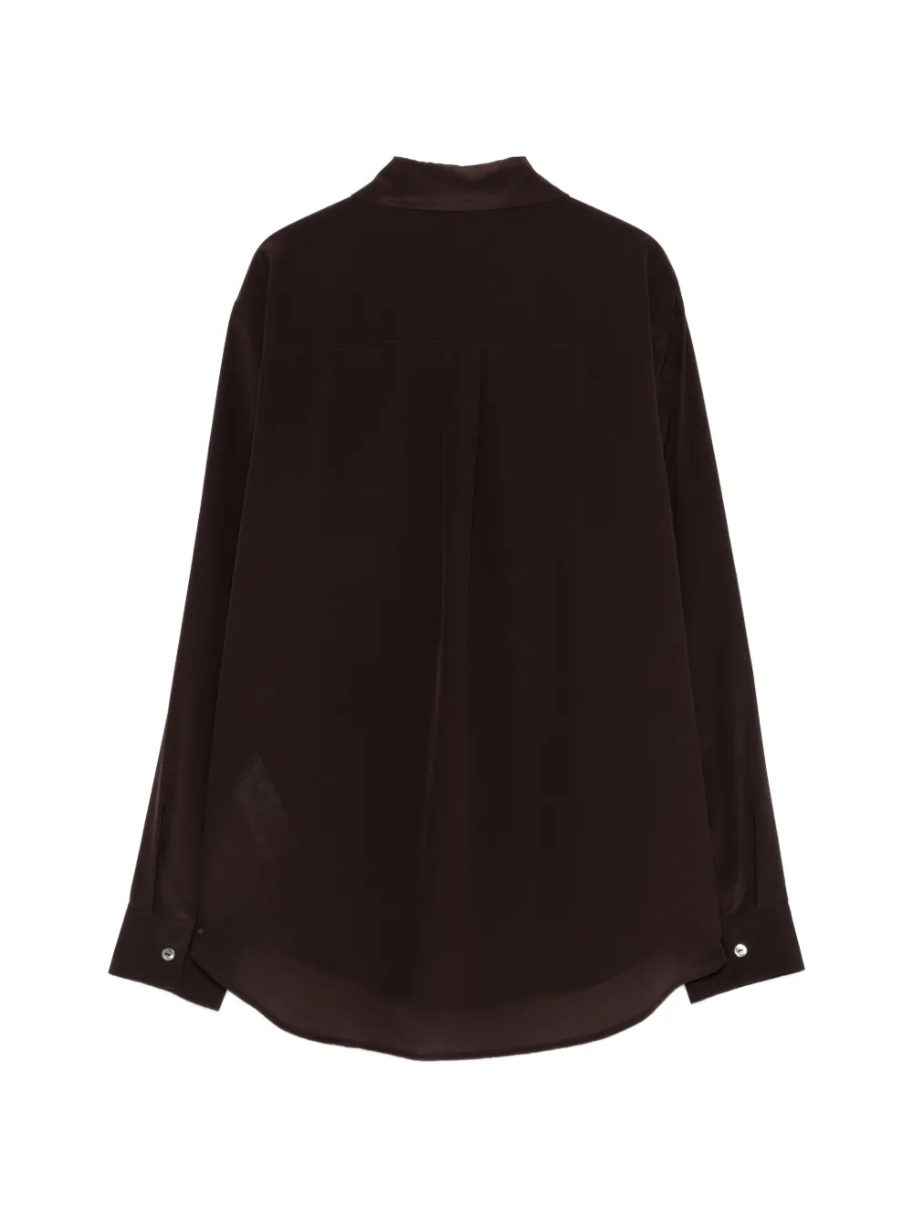  P.a.r.o.s.h. Sweet Button Shirt - Brown 