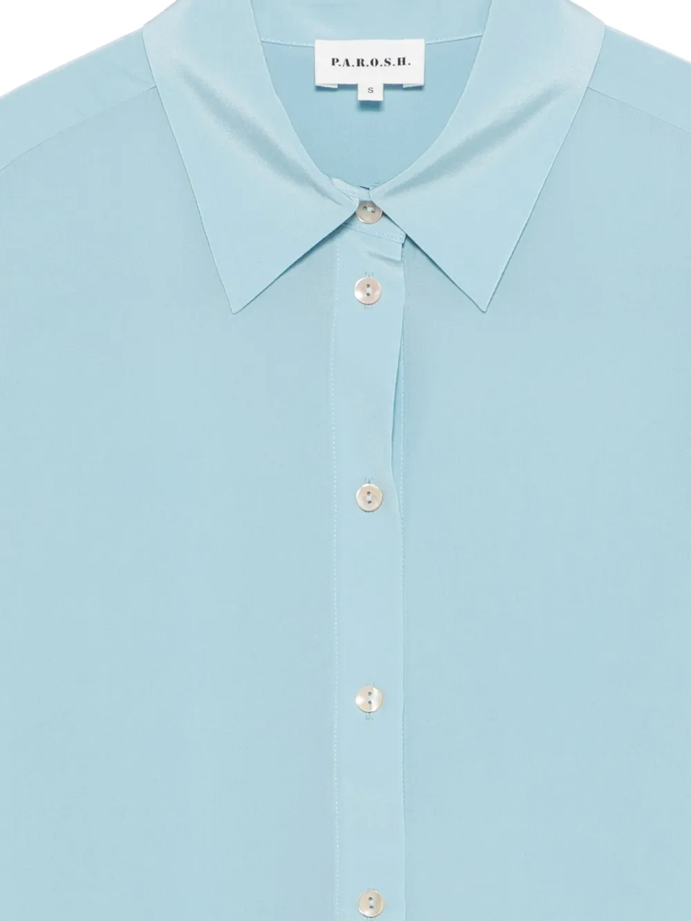  P.a.r.o.s.h. Camicia Sweet - Blu 