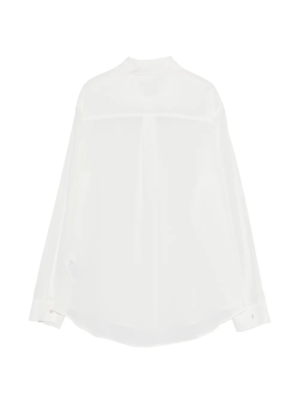  P.a.r.o.s.h. Sweet Buttoned Shirt - White 
