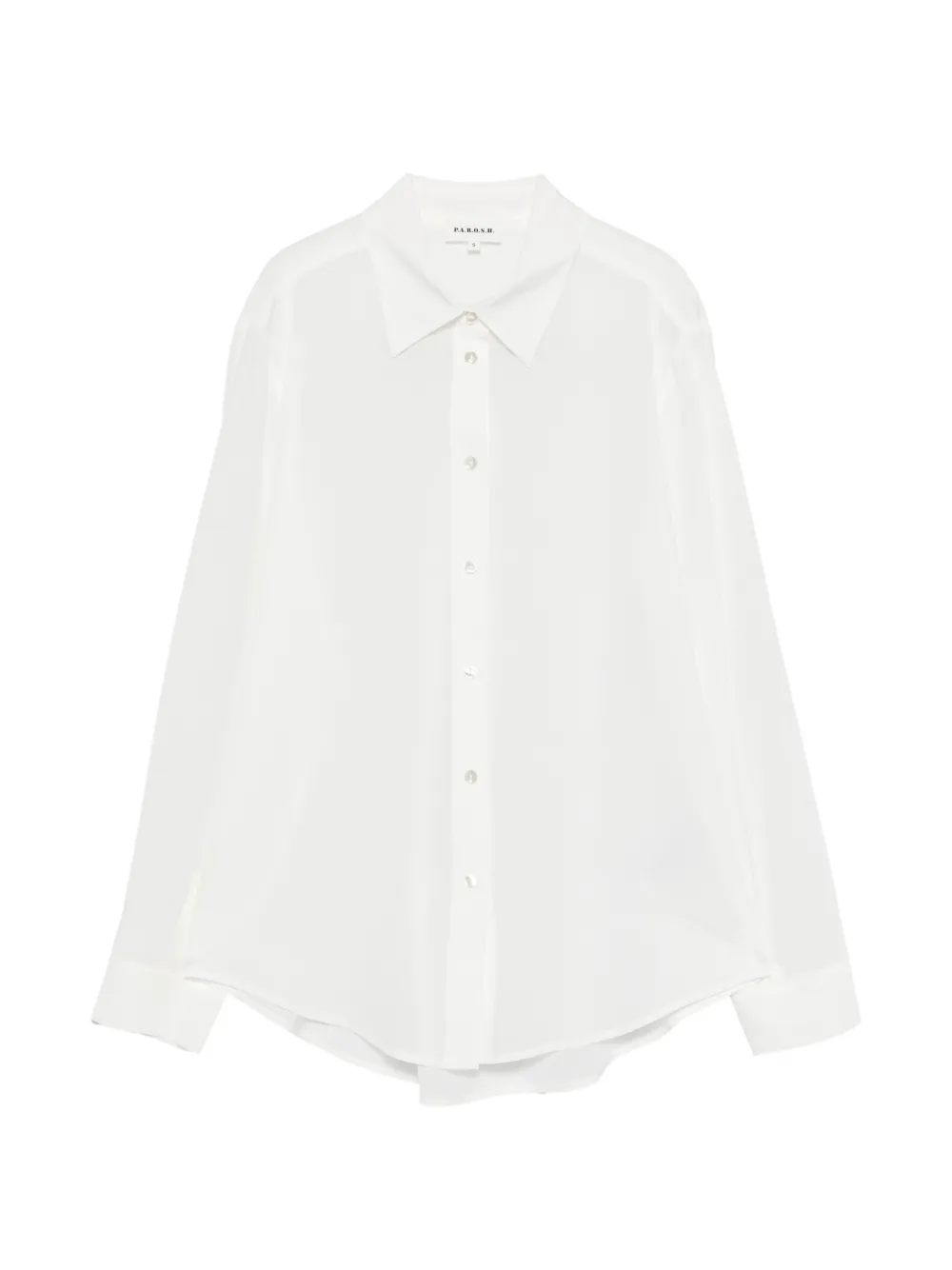 P.A.R.O.S.H. Sweet buttoned shirt - Bianco