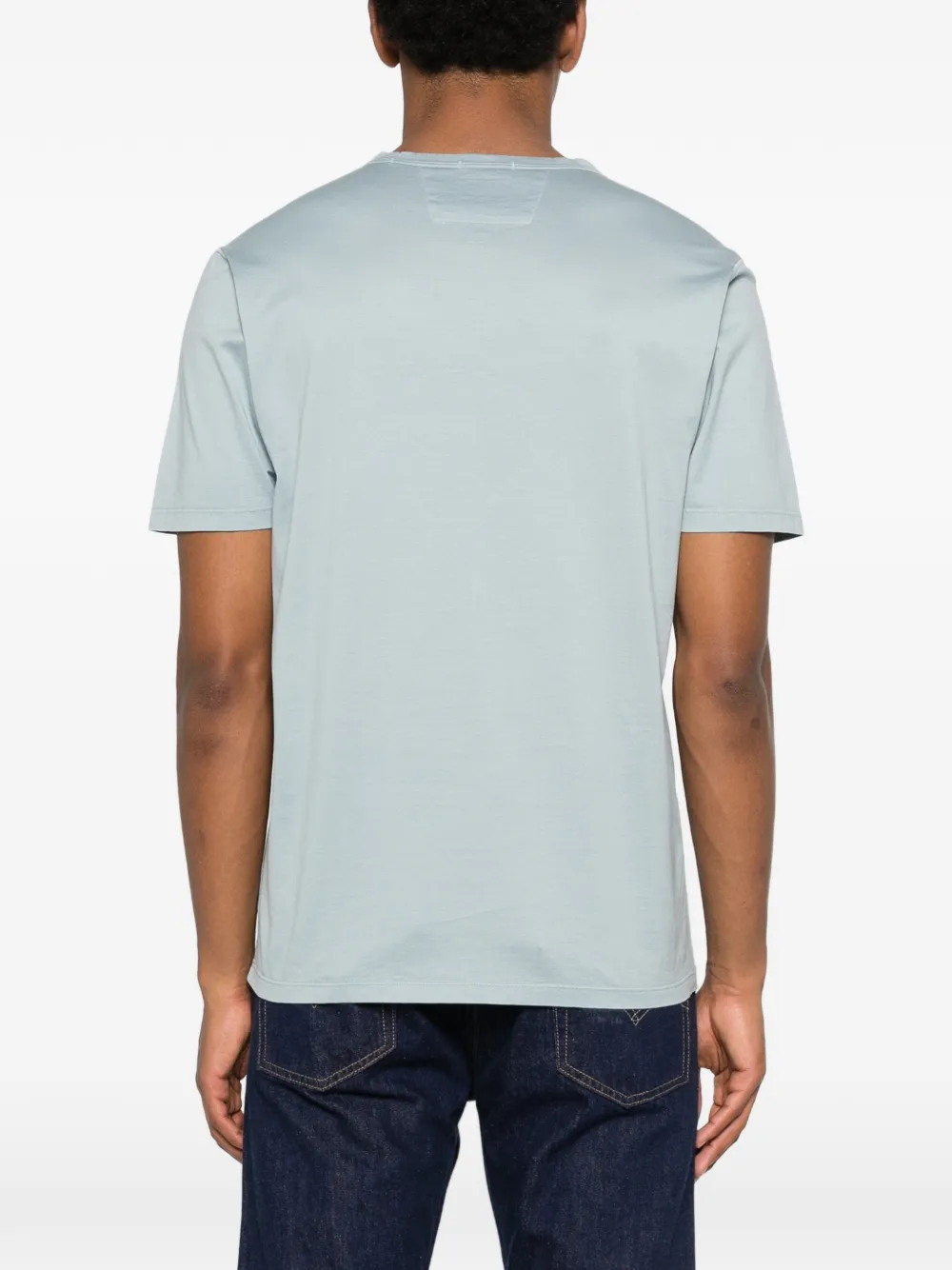 C.P. Company T-shirt met logodetail Blauw