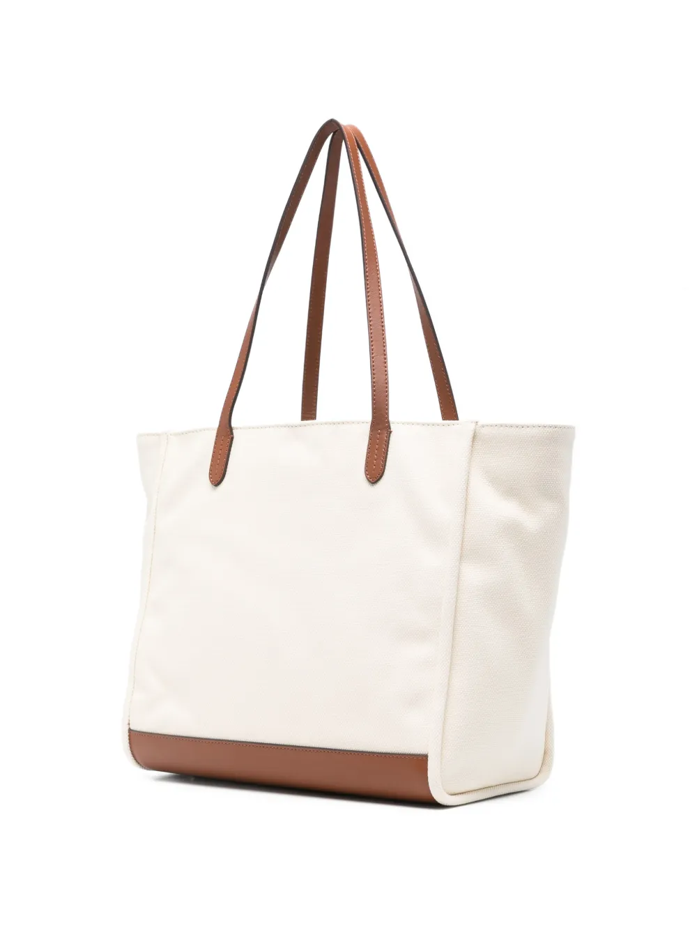 Lauren Ralph Lauren Shopper met logopatch Beige