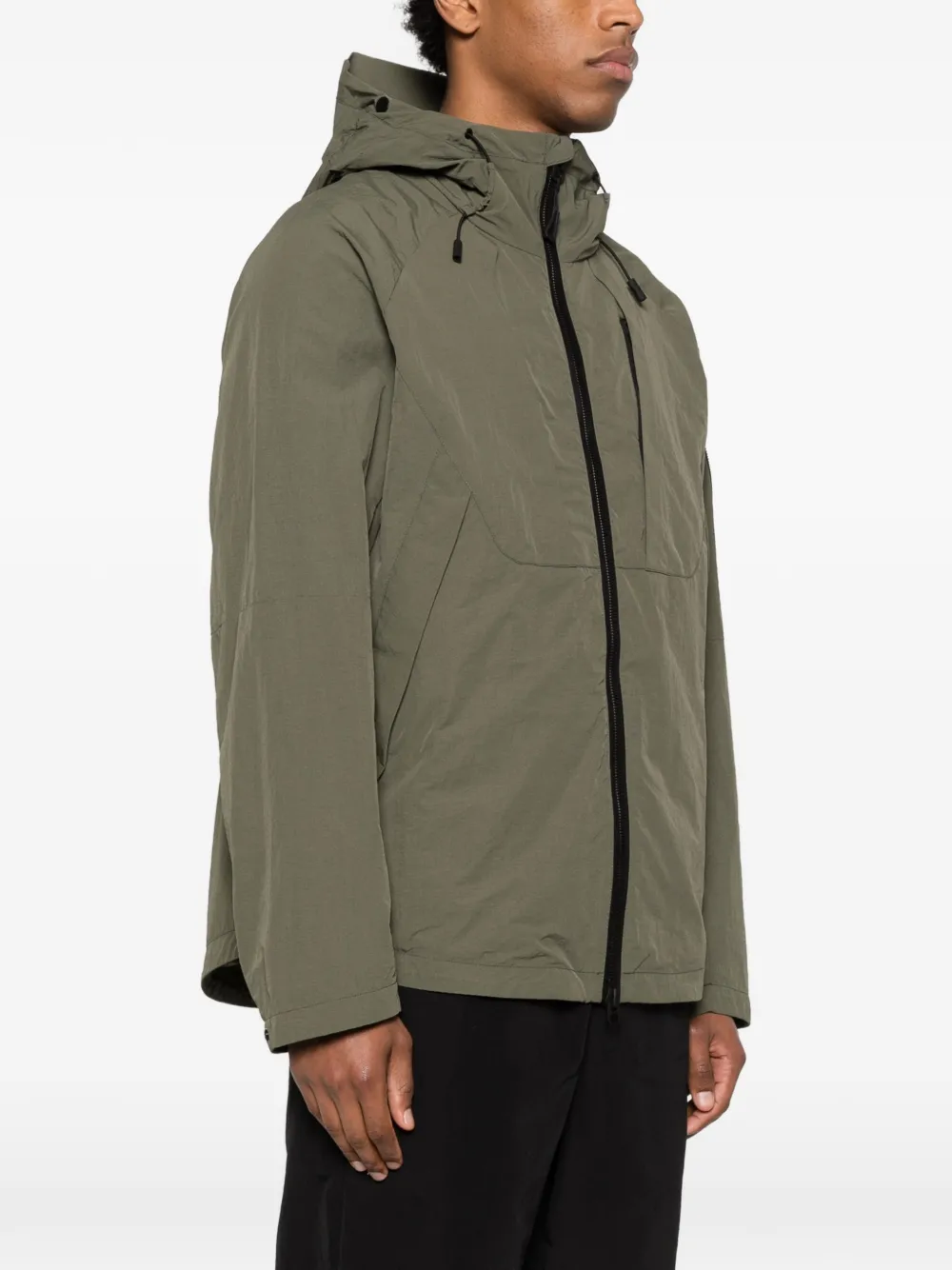  Jg1 Zip-up Hooded Jacket - Green 