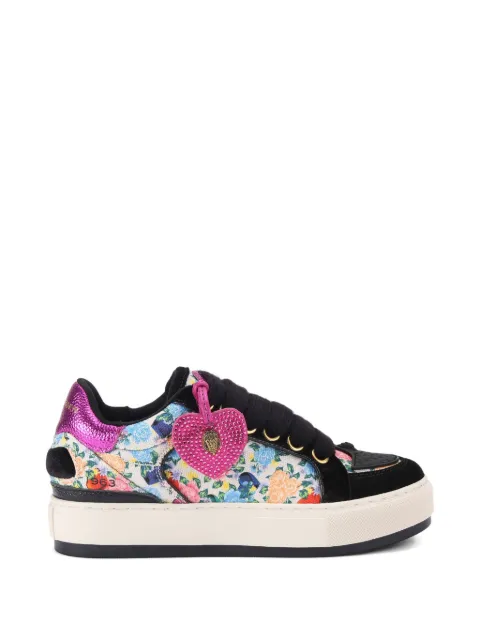Kurt Geiger London floral-pattern sneakers