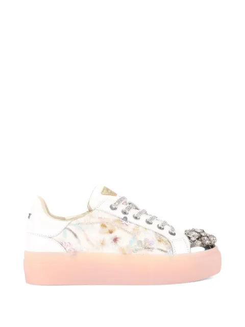 Kurt Geiger London 크리스털 장식 스니커즈