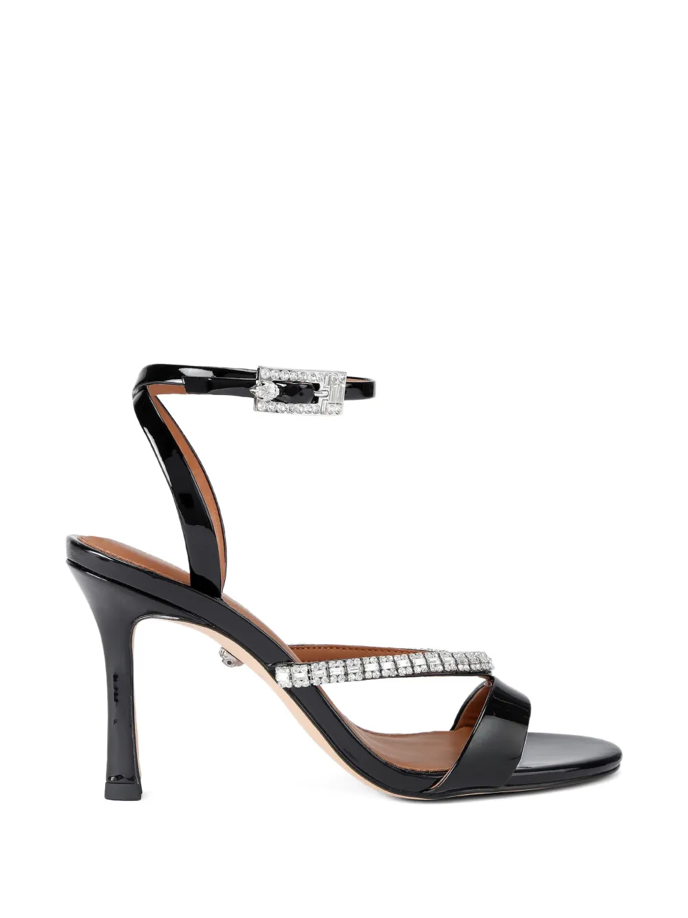 Kurt Geiger London crystal-embellished sandals Zwart