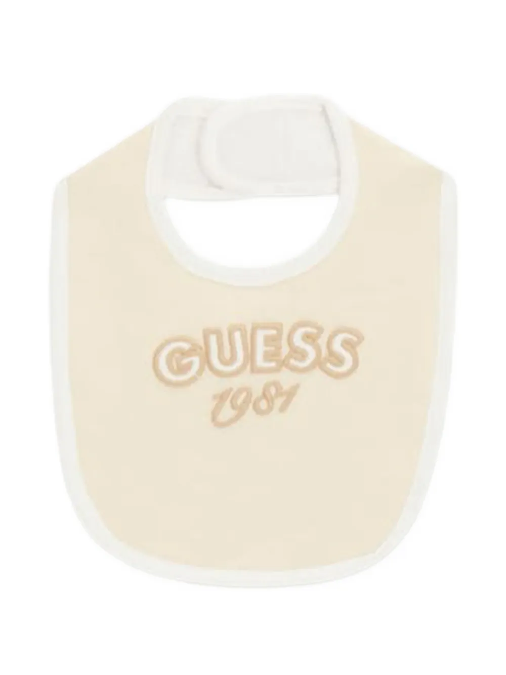 guess kids Top broek muts en slabbetje Wit