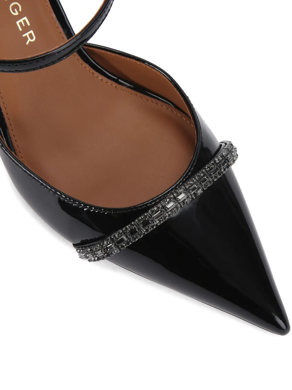 Kurt Geiger London crystal-embellished pumps Zwart