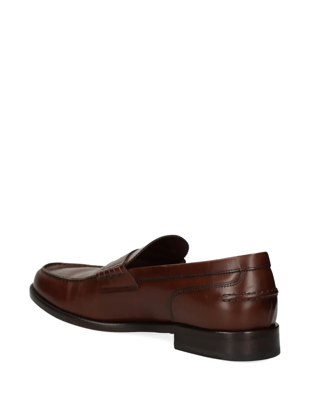 Panelled Penny Loafers