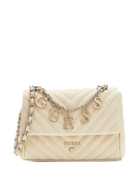guess kids chevron cross body bag