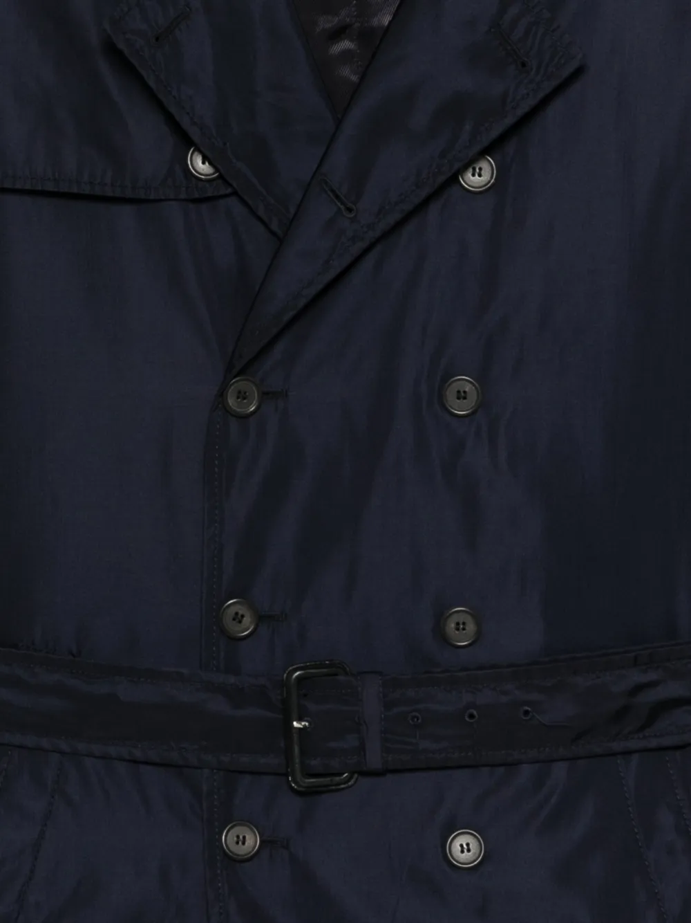 2000s Double-Breasted Raincoat