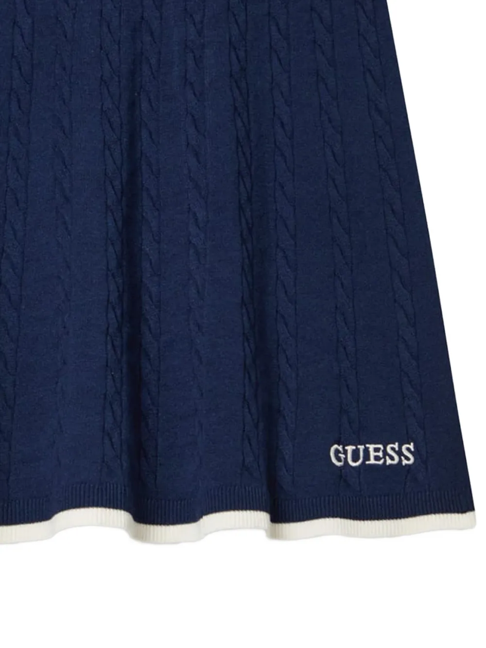 guess kids Kabelgebreide rok Blauw