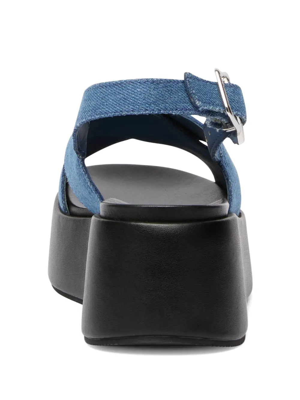 Love Moschino Sandalen met gekruiste bandjes Blauw