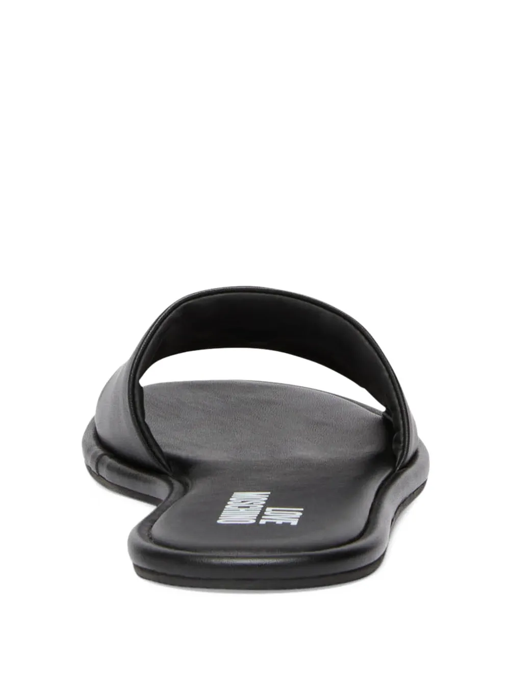 Love Moschino Slippers met hartdetail Zwart