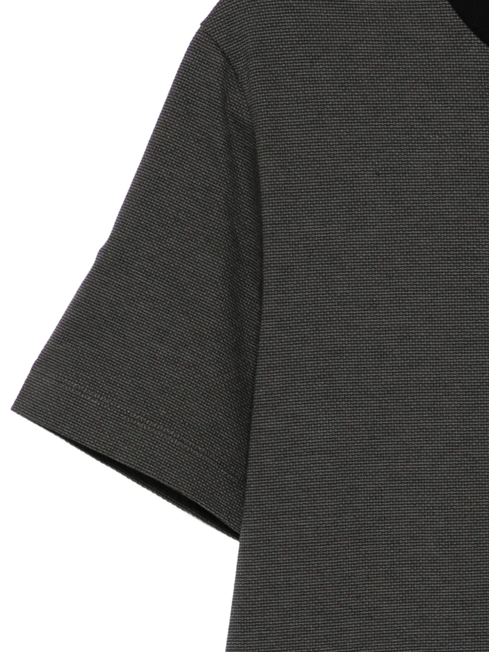 BOSS Katoenen T-shirt Grijs