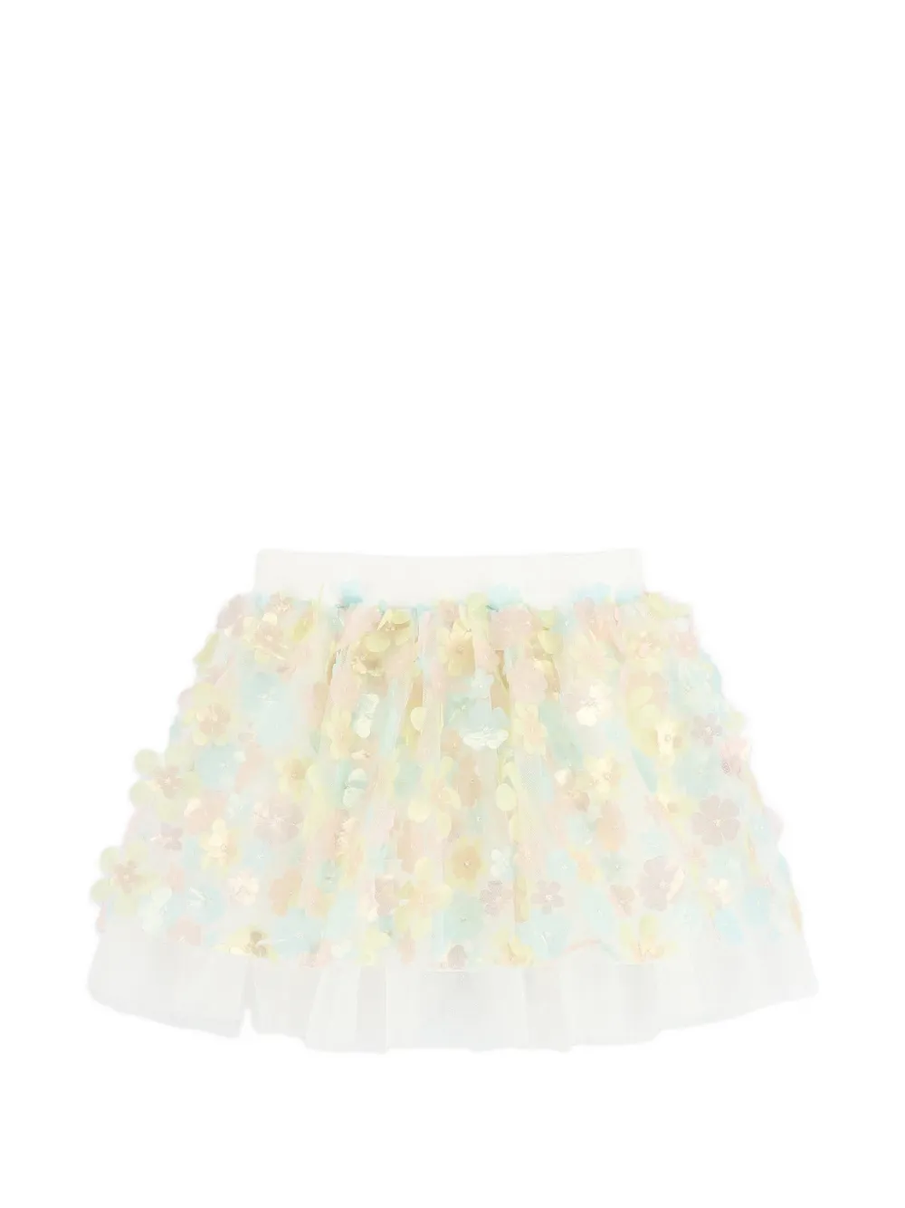  Angel's Face Blossom 3d Flower Skirt - White 