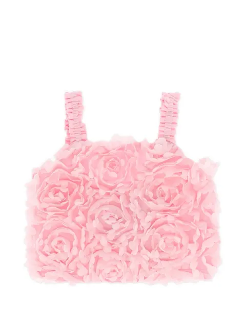 ANGEL'S FACE KIDS falda y top con rosas en 3D
