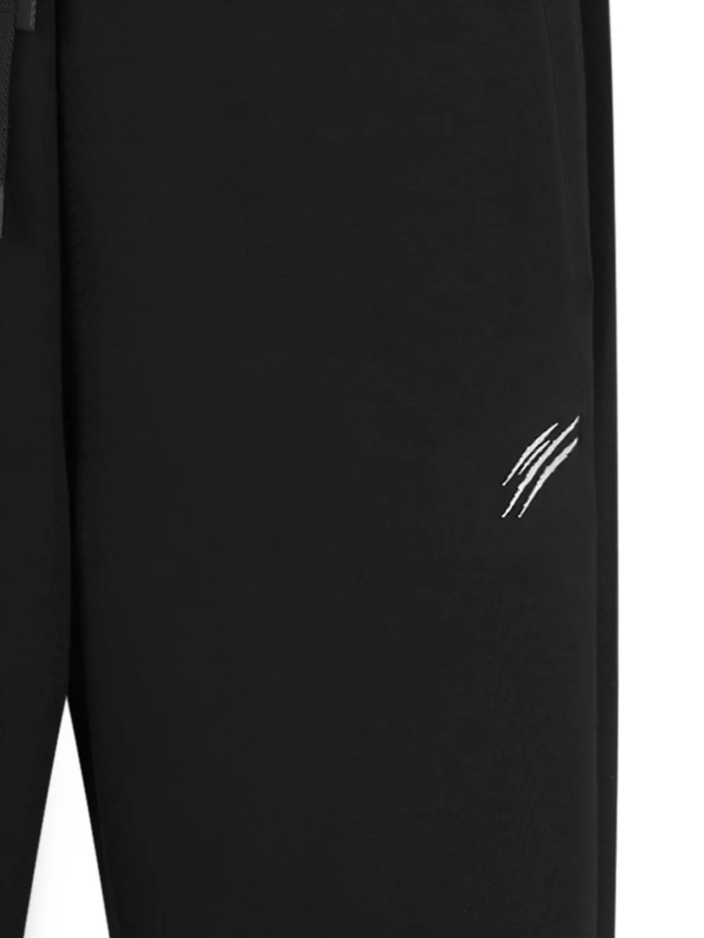 Plein Sport Chrome Scratch trainingsbroek Zwart
