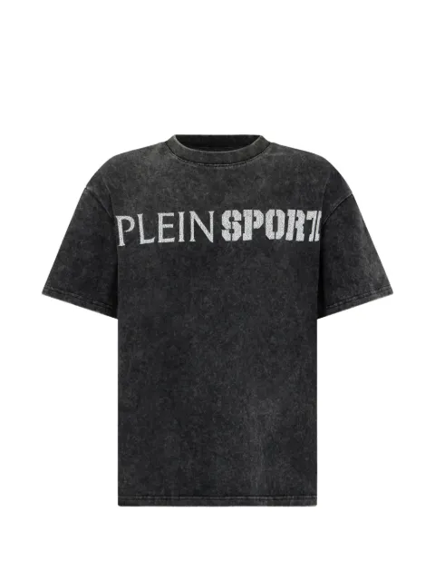 Plein Sport washed round-neck T-shirt