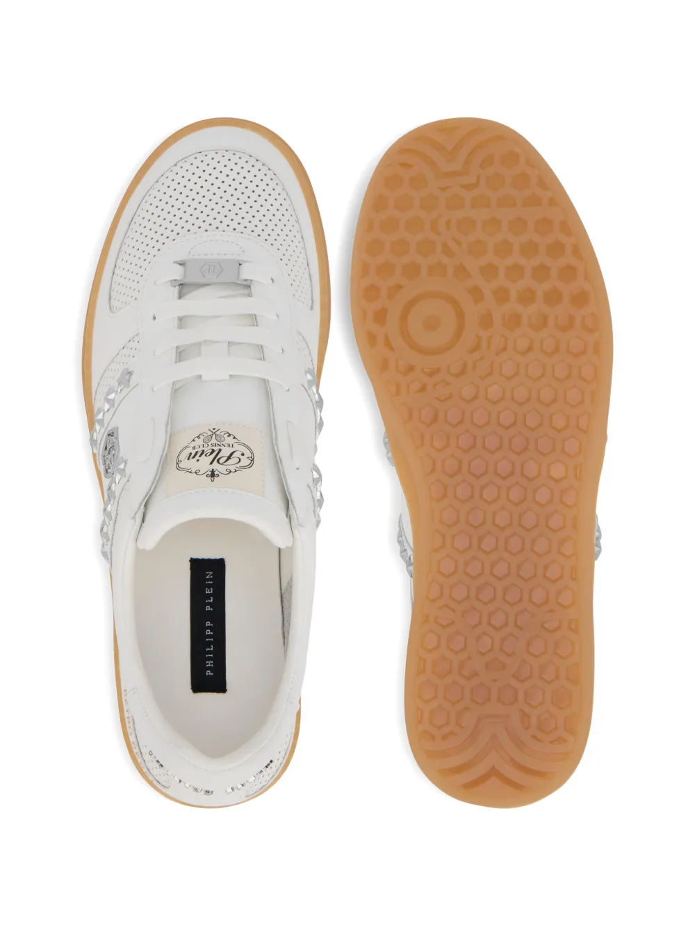 Philipp Plein Retro Rebel sneakers Wit