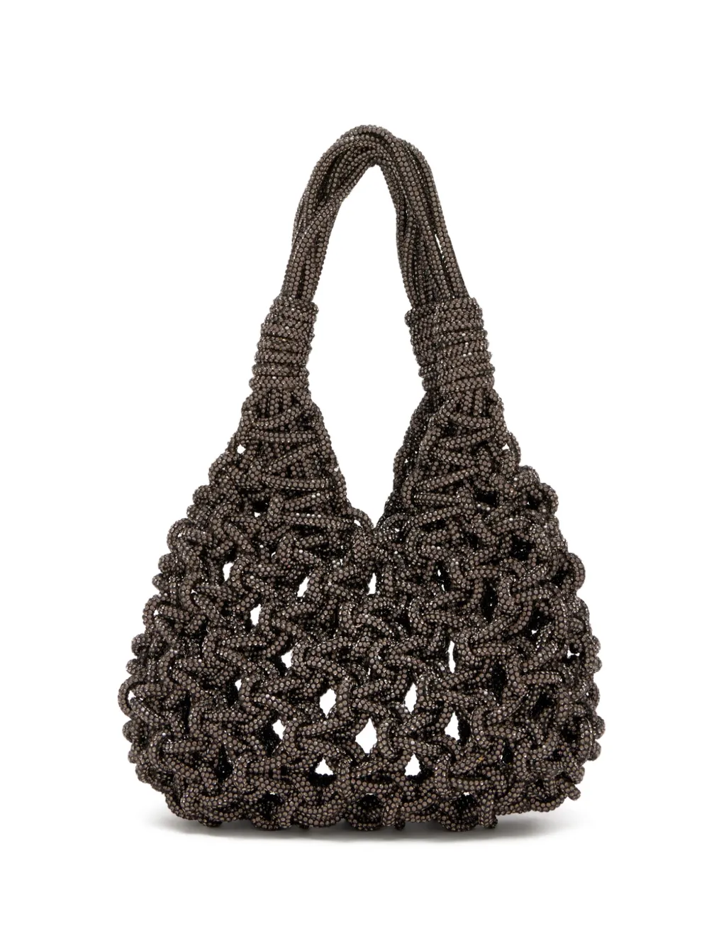 Hibourama mini Vannifique embellished tote bag - Nero