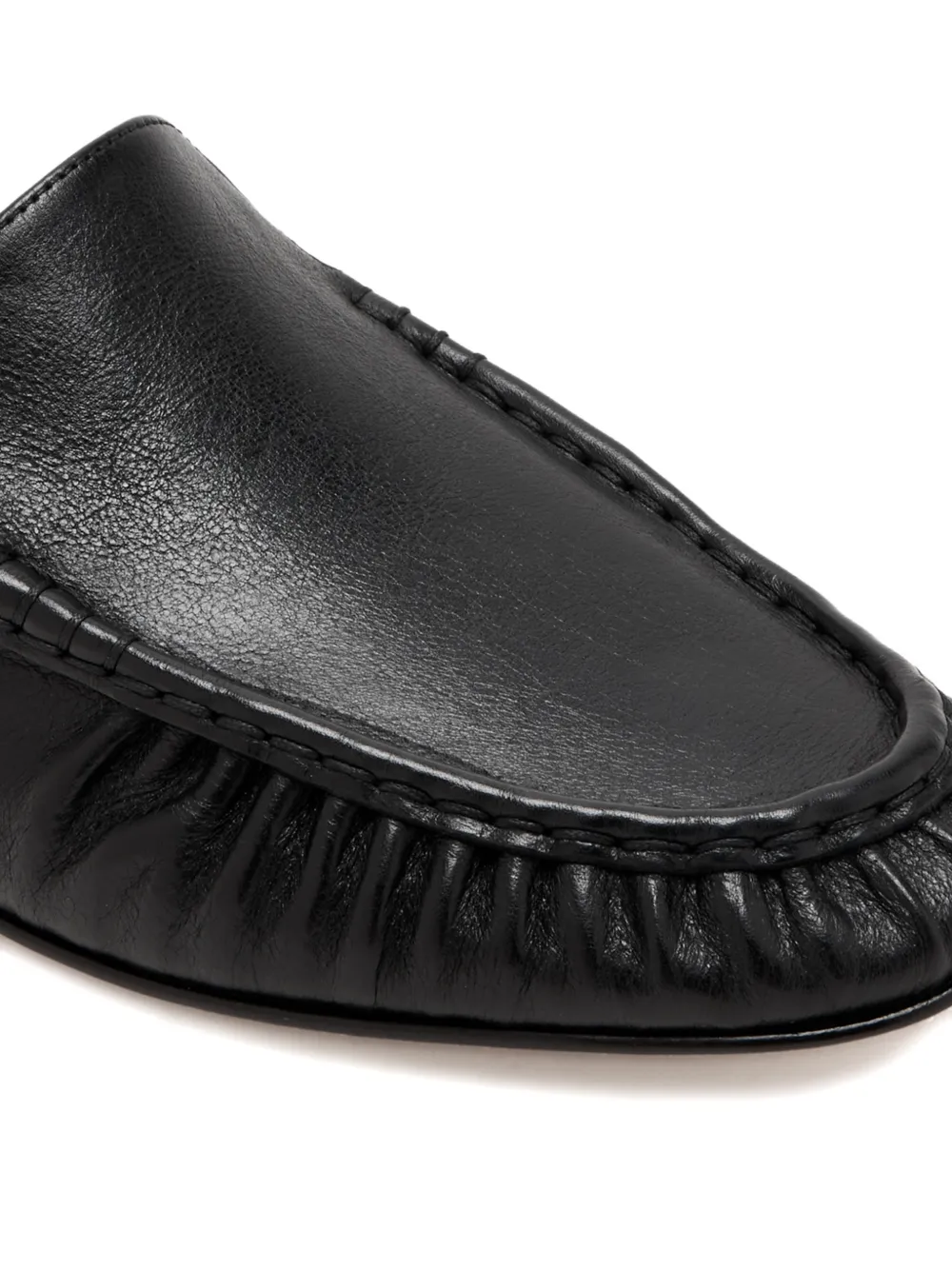 Vince Tevin gesmockte muiltjes Zwart