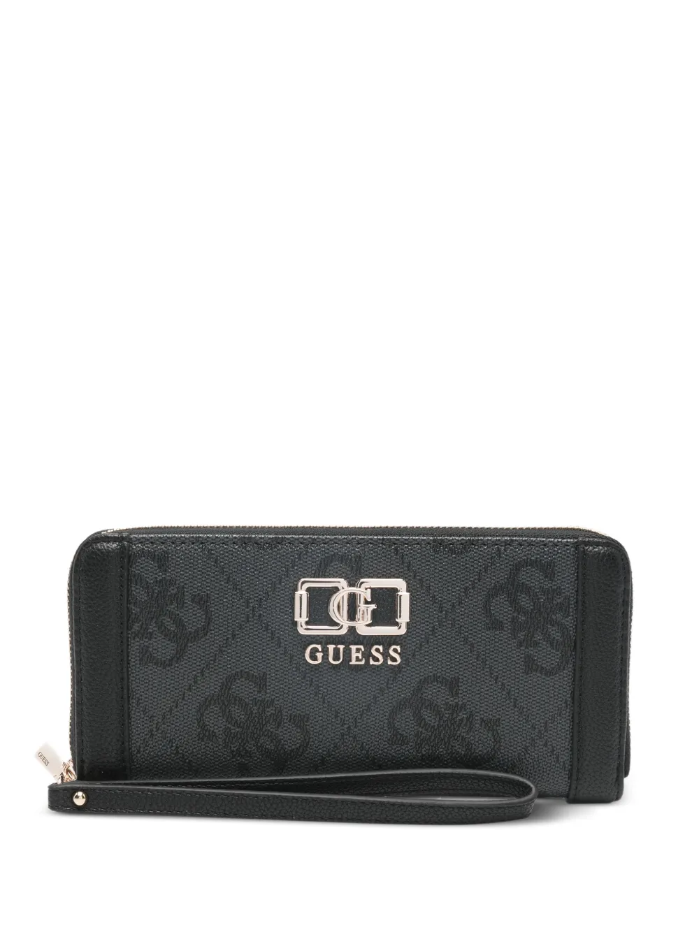 GUESS USA Karnilla logo Monogram wallet - Nero
