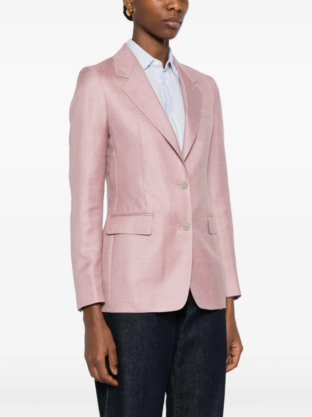 Tagliatore Parigi blazer met enkele rij knopen Roze