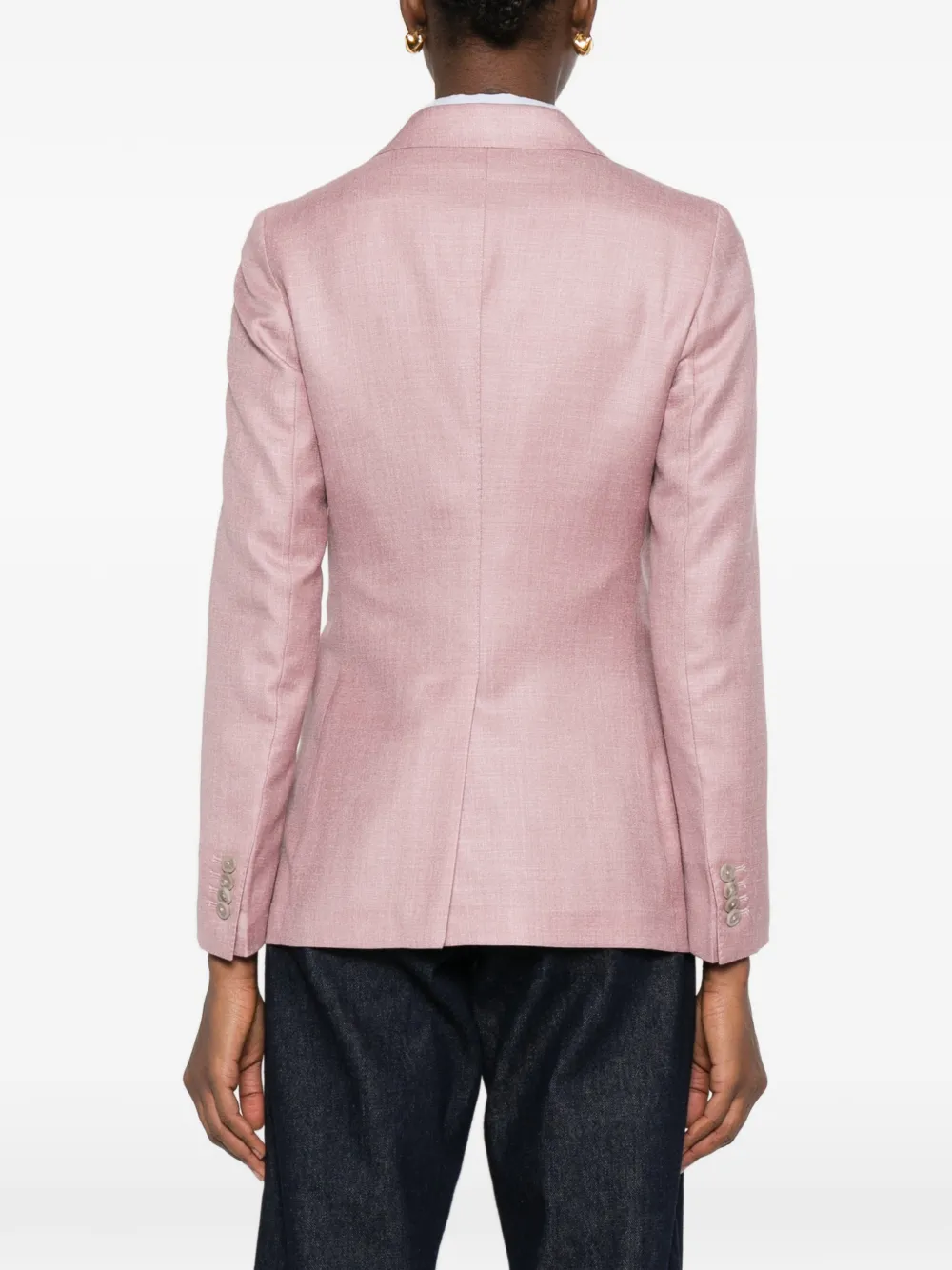 Tagliatore Parigi blazer met enkele rij knopen Roze