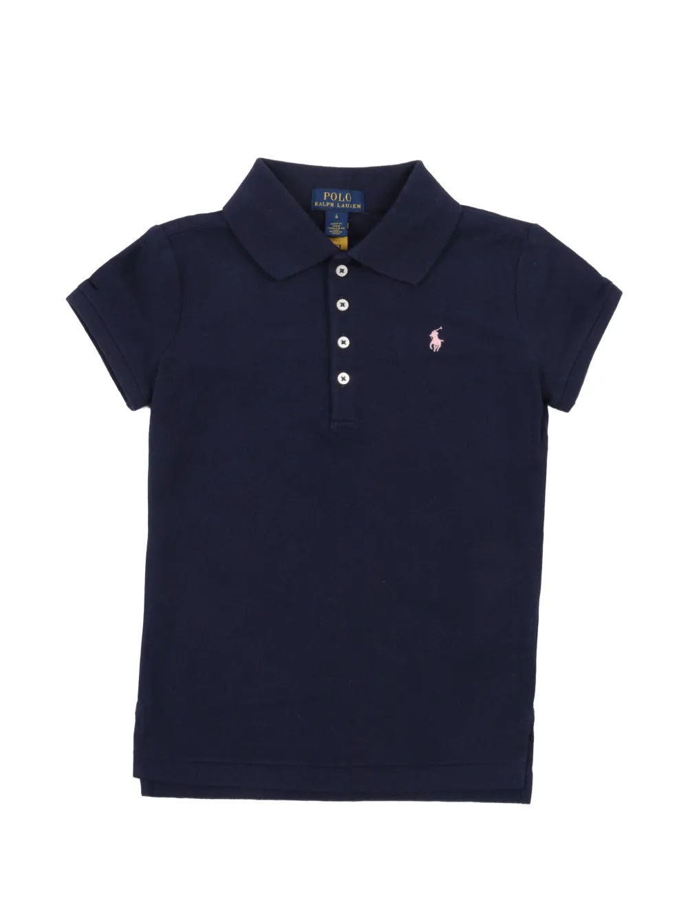 POLO RALPH LAUREN KIDS button-up polo shirt - Blu