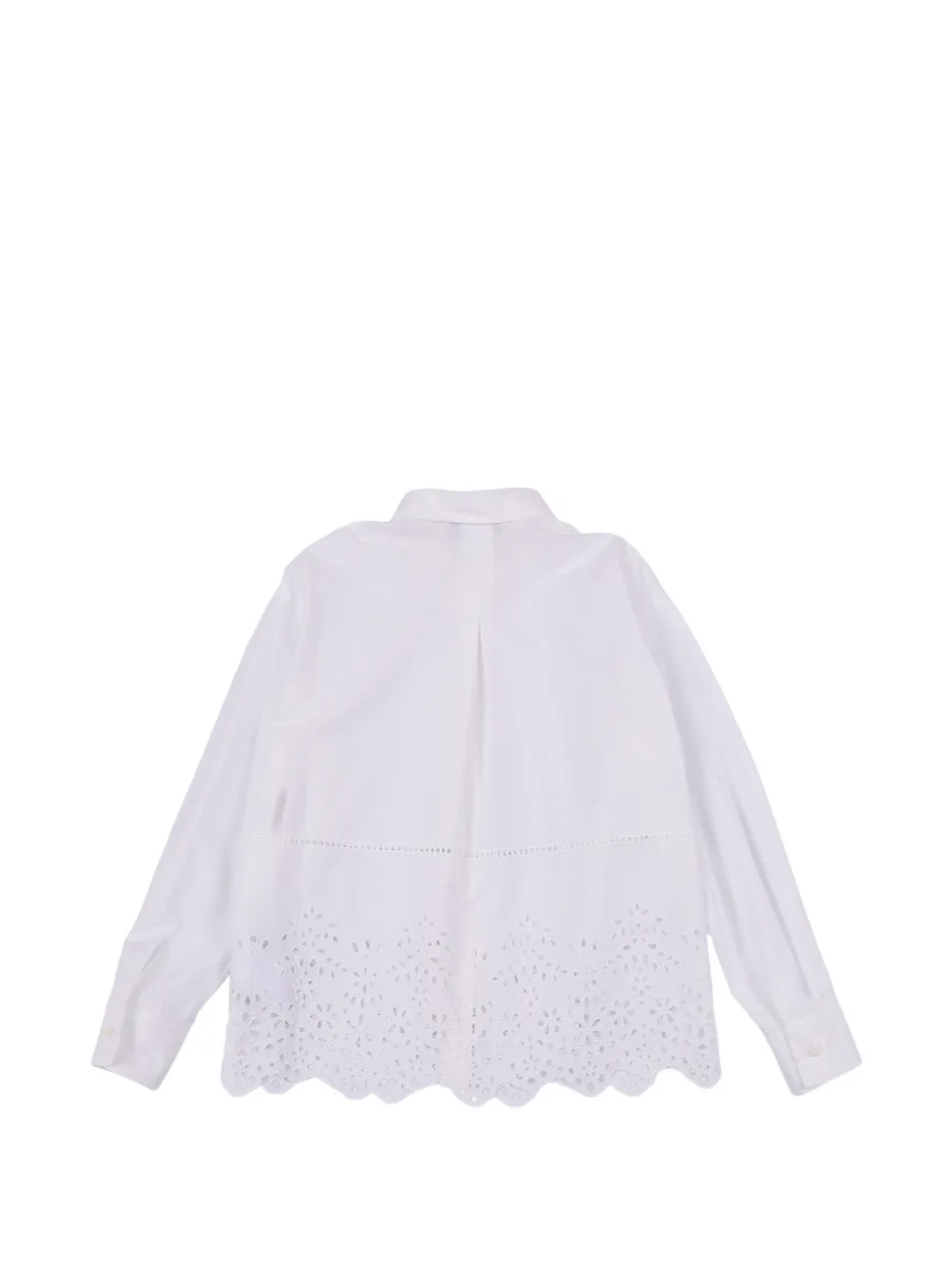 Ermanno Scervino Junior Shirt met lange mouwen Wit