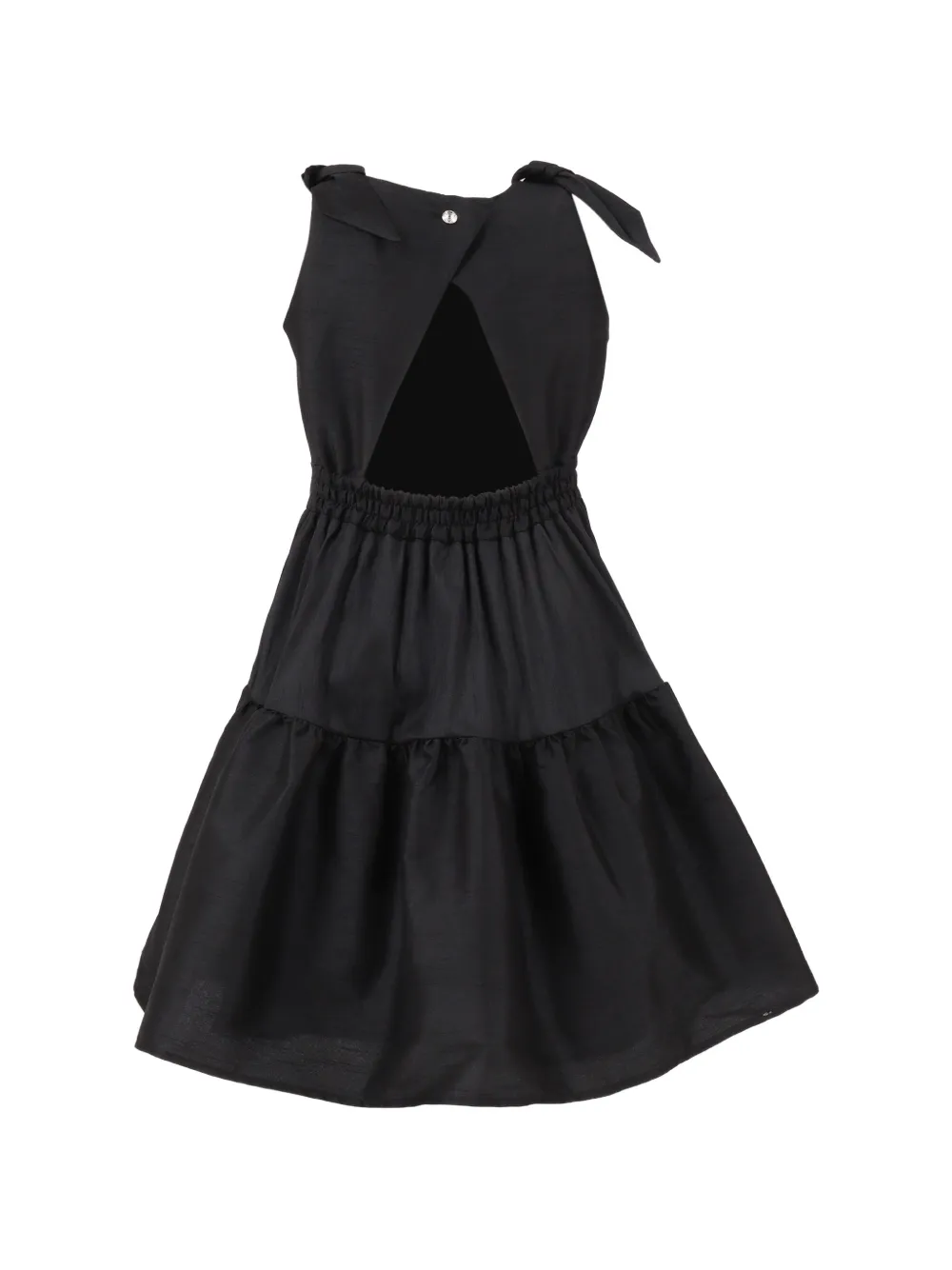 Ermanno Scervino Junior Mouwloze jurk Zwart