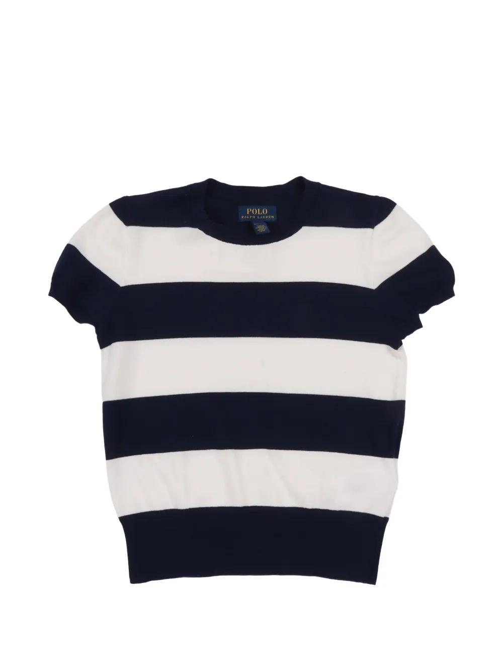 POLO RALPH LAUREN KIDS striped cardigan set - Blau